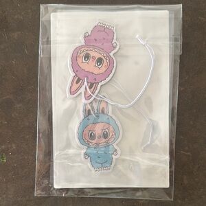 Cute Kids Character Keychains - Pink and Blue